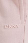 Штани Dkny жіночі колір рожевий однотонні