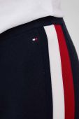 Штани Tommy Hilfiger жіночі колір синій візерунок