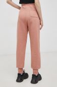 Бавовняні штани Reebok Classic H49234 жіночі колір помаранчевий гладкі