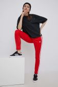 Штани adidas Originals HF1992 жіночі колір червоний з аплікацією HF1992-VIVRED