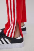 Штани adidas Originals HF1992 жіночі колір червоний з аплікацією HF1992-VIVRED