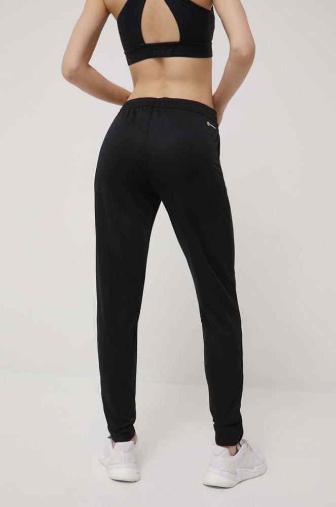 Штани adidas Performance HC0335 жіночі колір чорний фото 3