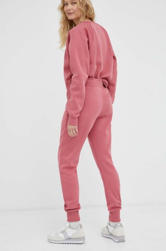 Спортивні штани G-Star Raw колір рожевий однотонні фото 3