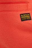 Спортивні штани G-Star Raw жіночі колір помаранчевий однотонні