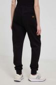 Спортивні штани G-Star Raw жіночі колір чорний однотонні