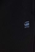 Спортивні штани G-Star Raw жіночі колір чорний однотонні