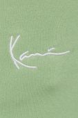 Штани Karl Kani жіночі колір зелений з аплікацією KW2210062-green