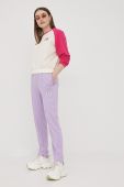 Спортивні штани Fila жіночі колір фіолетовий