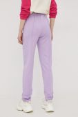 Спортивні штани Fila жіночі колір фіолетовий