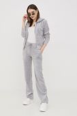 Спортивні штани Juicy Couture жіночі колір сірий меланж (2244680)