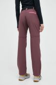 Штани outdoor CMP жіночі колір фіолетовий