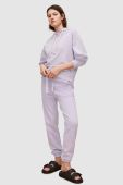 Спортивні штани AllSaints жіночі колір фіолетовий однотонні