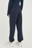 Бавовняні спортивні штани P.E Nation жіночі колір синій однотонні