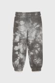 Дитячі бавовняні штани United Colors of Benetton колір сірий візерунок (2027991)