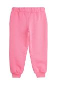 Дитячі спортивні штани Mini Rodini колір рожевий з принтом