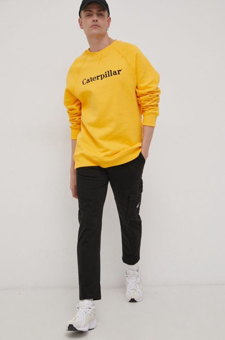 Штани Tommy Jeans чоловіче колір чорний пряме