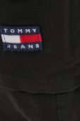 Штани Tommy Jeans чоловіче колір чорний пряме