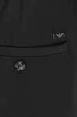 Вовняні штани Emporio Armani чоловічі колір чорний пряме (2289751) Вовняні штани Emporio Armani чоловічі колір чорний пряме (2289751)
