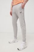 Штани Reebok HA9021 чоловіче колір сірий меланж