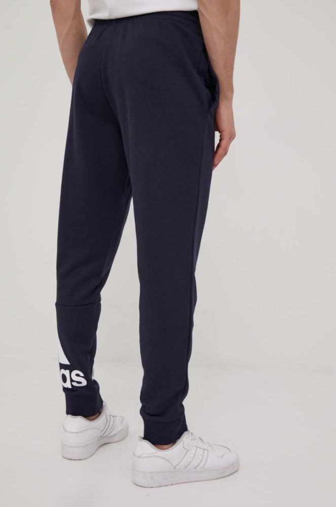 Штани adidas чоловічі колір синій з принтом (2073703) фото 3