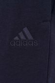 Штани adidas чоловічі колір синій з принтом (2073703)