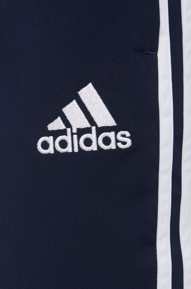 Штани adidas чоловічі колір синій фото 4