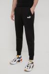 Штани Puma 586714 чоловічі колір чорний з принтом