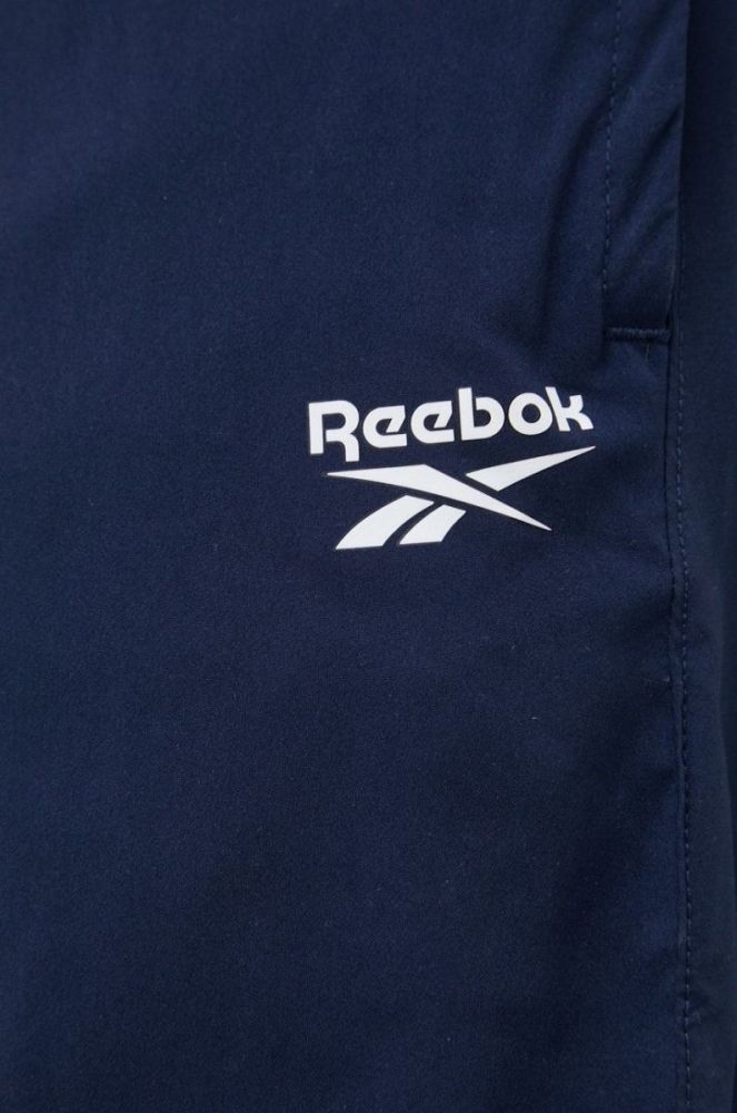 Спортивні штани Reebok FU3094 чоловічі колір синій фото 4