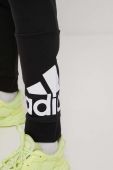 Штани adidas чоловічі колір чорний з принтом