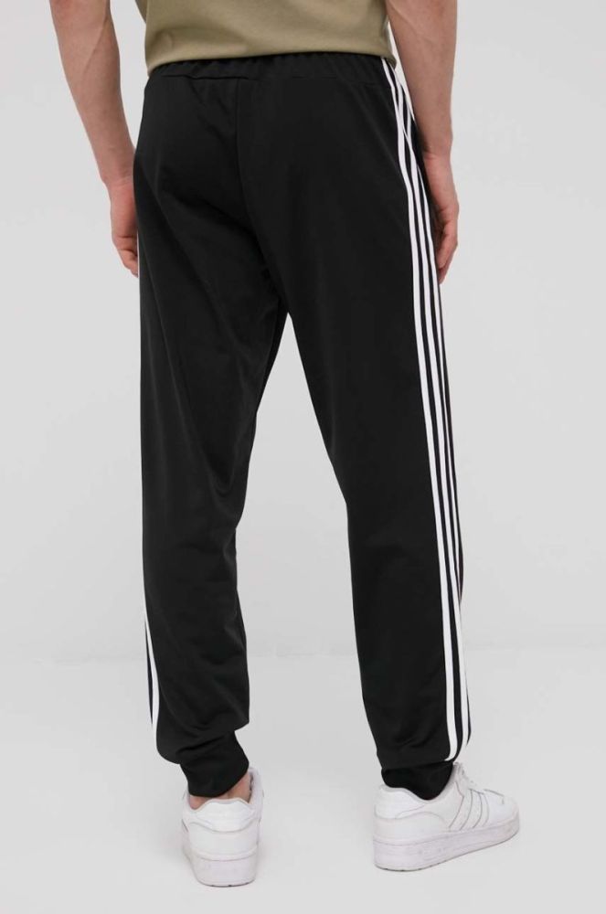Штани adidas чоловічі колір чорний з аплікацією (2080773) фото 3