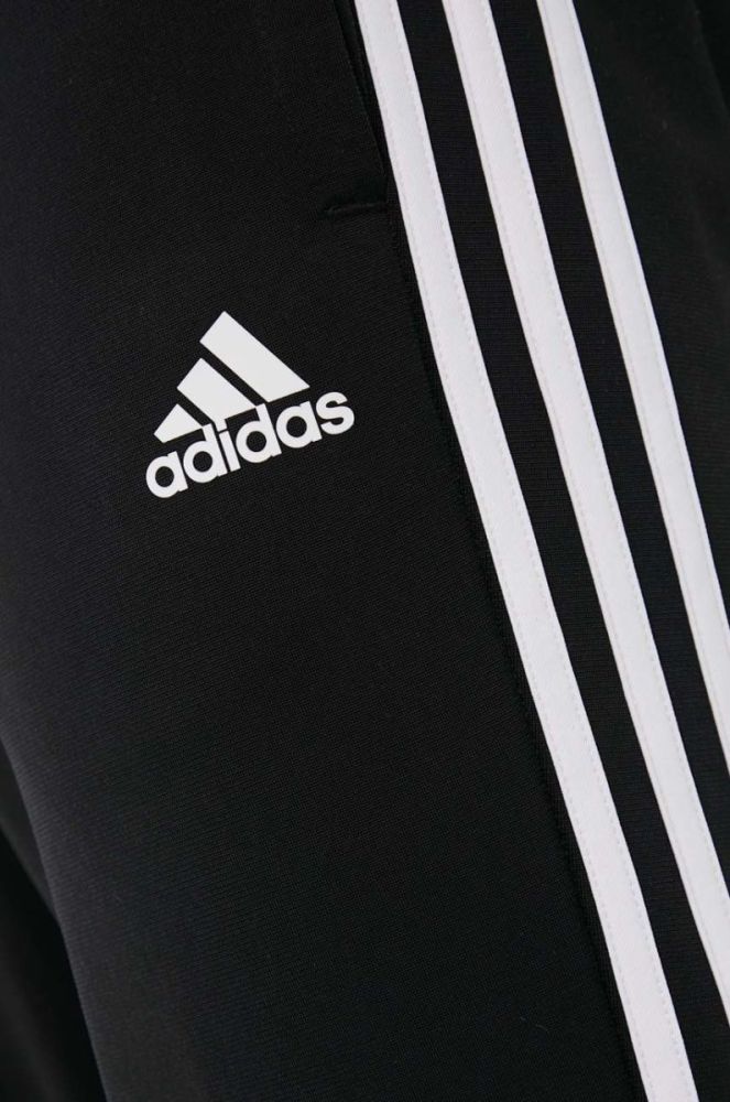 Штани adidas чоловічі колір чорний з аплікацією (2080773) фото 4