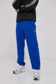 Штани adidas Performance HA1400 чоловічі з аплікацією колір блакитний