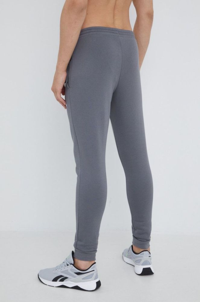 Спортивні штани adidas Performance H57531 чоловічі колір сірий з аплікацією фото 3