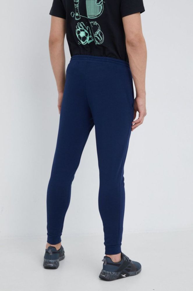 Спортивні штани adidas Performance H57529 чоловічі колір синій з аплікацією фото 3