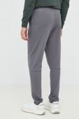 Бавовняні спортивні штани BOSS BOSS CASUAL чоловічі колір сірий однотонні (2880545)