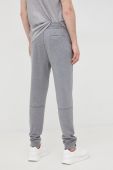 Бавовняні спортивні штани BOSS BOSS CASUAL чоловічі колір сірий однотонні (2414897)