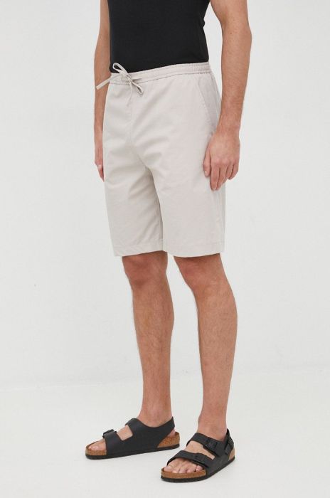 Шорти HUGO чоловічі колір бежевий