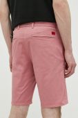 Шорти HUGO чоловічі колір рожевий (3102140)