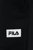 Штани Fila чоловічі колір чорний з принтом