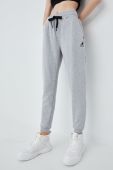 Бавовняні спортивні штани Kangol колір сірий однотонні KLEU007-117