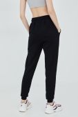 Бавовняні спортивні штани Kangol колір чорний однотонні KLEU007-117