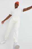 Спортивні штани Arkk Copenhagen колір білий однотонні