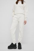 Спортивні штани Arkk Copenhagen колір білий однотонні