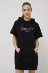 Сукня Dkny колір чорний mini oversize (2161237)