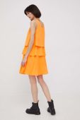 Сукня Armani Exchange колір помаранчевий mini пряма
