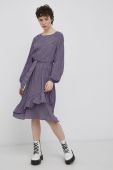 Сукня JDY колір фіолетовий midi розкльошена