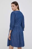 Джинсова сукня JDY mini розкльошена колір блакитний (2190182)