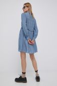 Сукня JDY mini розкльошена колір блакитний (2156735)