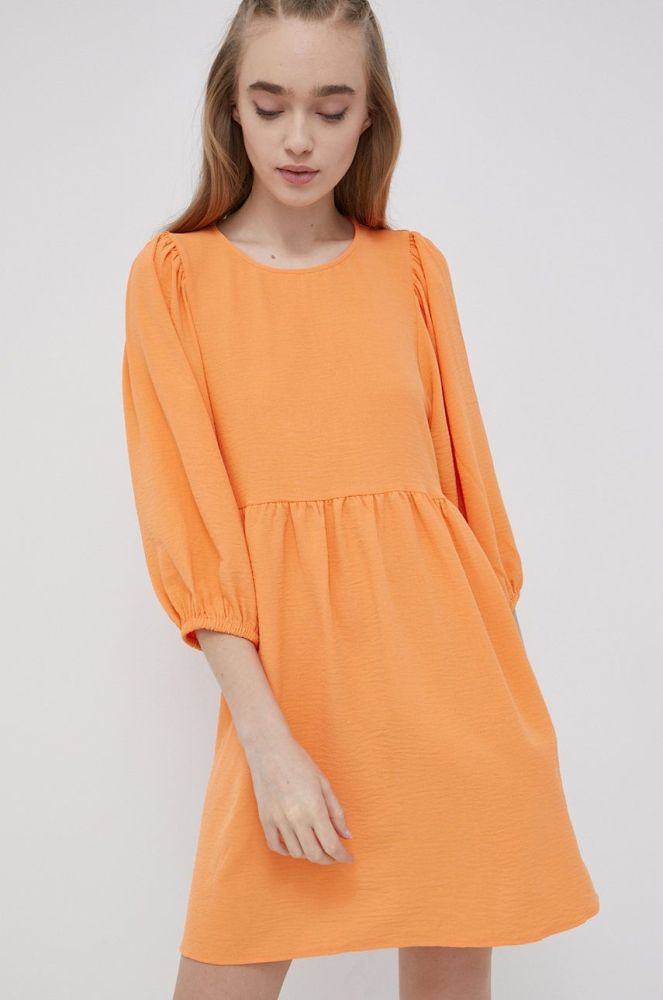 Сукня JDY колір помаранчевий mini розкльошена (2127021)