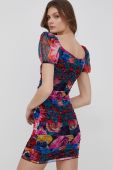 Сукня Desigual mini облягаюча колір барвистий (2153596)